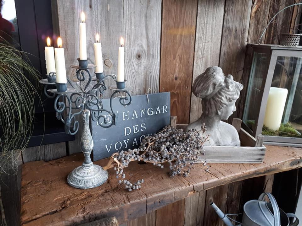 Le Hangar Des Voyageurs Petit-Halleux ภายนอก รูปภาพ